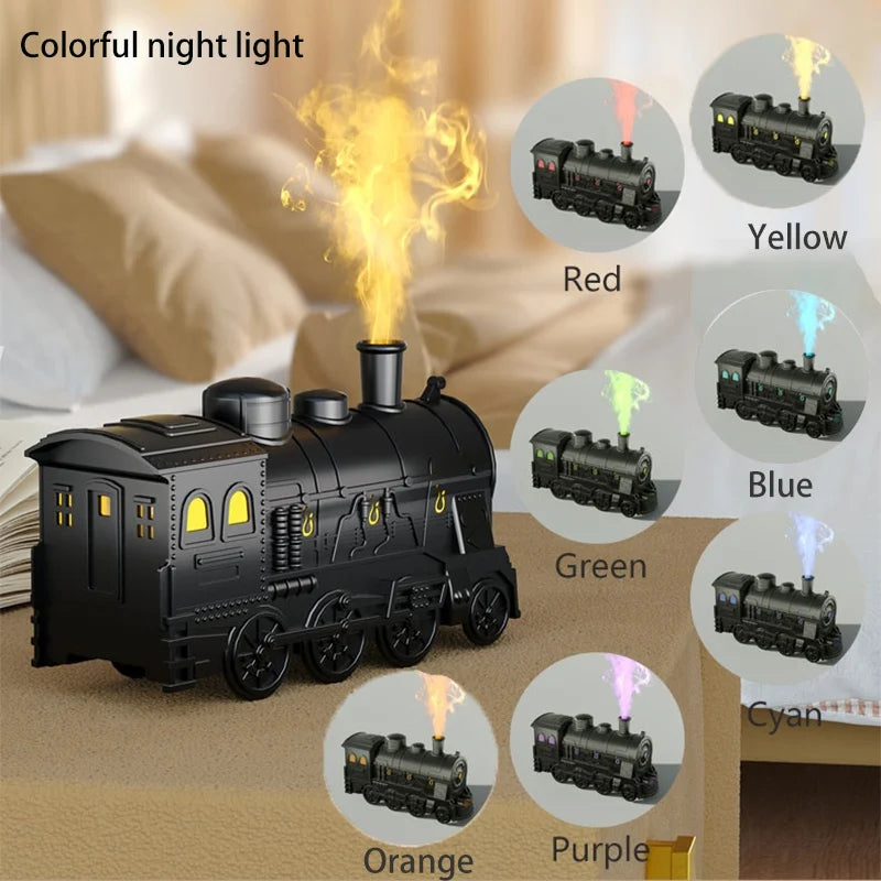 Train Air Humidifier & Aromatherapy Diffuser