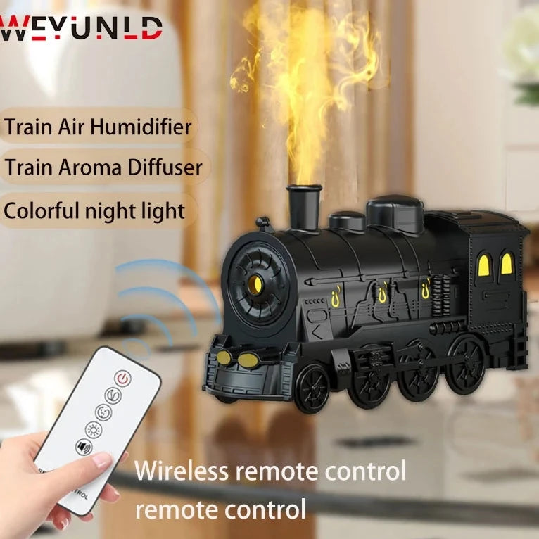 Train Air Humidifier & Aromatherapy Diffuser